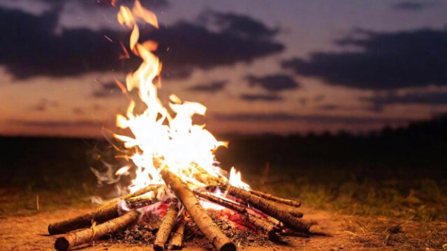 Campfire Bonding Under the Stars